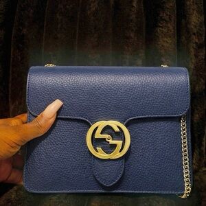 Gucci Leather Crossbody Bag